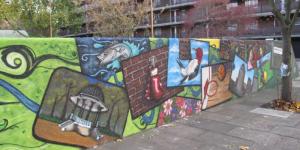'Past to Present' community mural