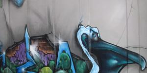 'Urban Jungle' mural, Bow, E3