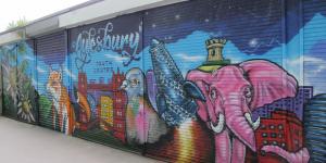 Aylesbury Youth Centre mural