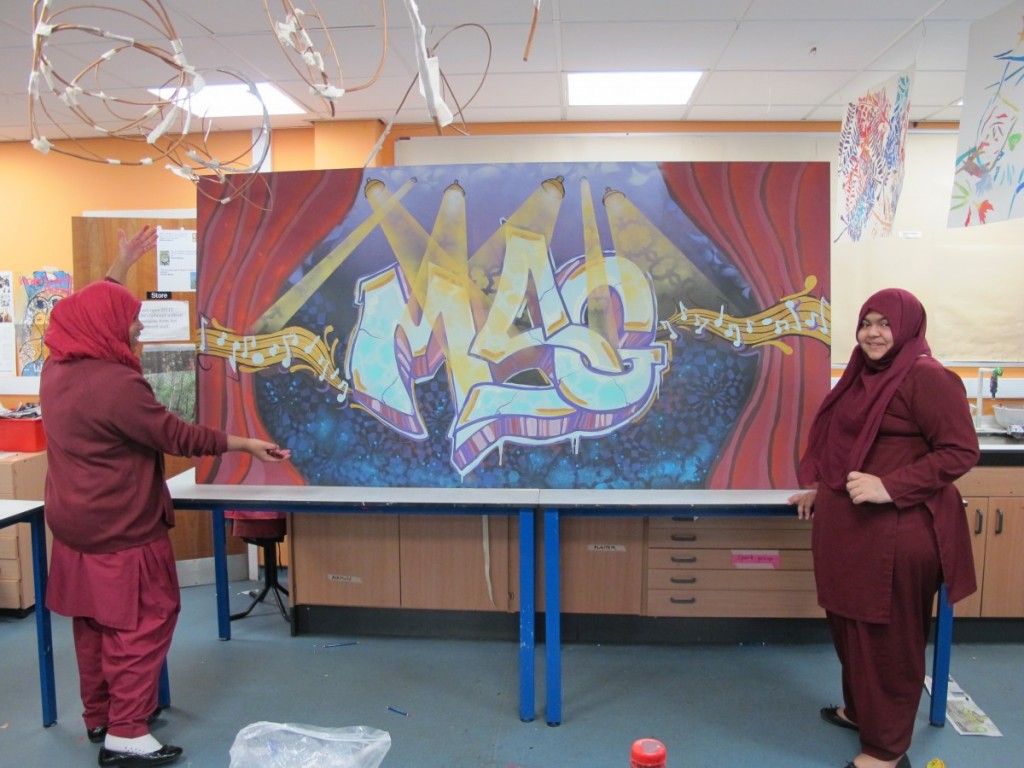 Graffiti/Street Art Course For Mulberry Girls School – Graffiti Art ...